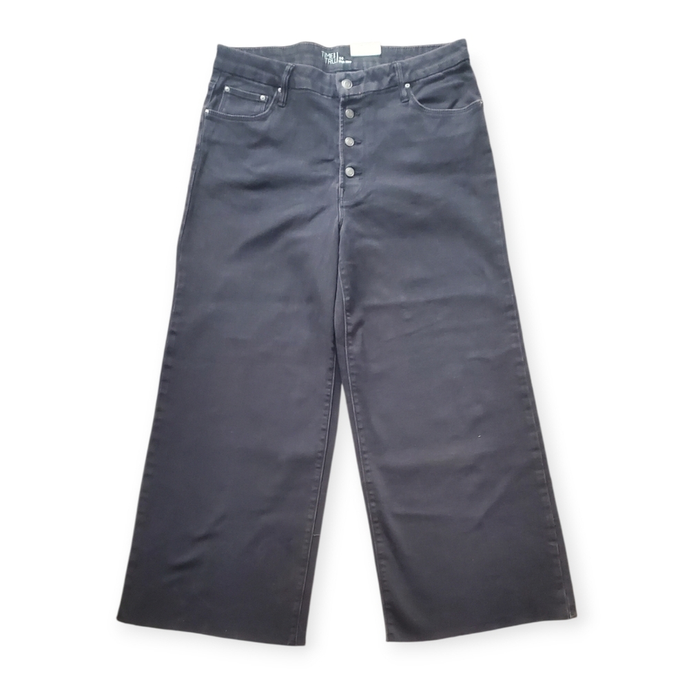 Time and Tru Charcoal Wide Leg Jeans